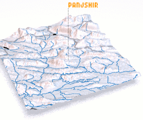 3d view of Panj Shīr