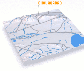3d view of Cholāqābād