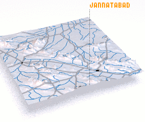 3d view of Jannatābād