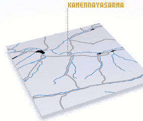 3d view of Kamennaya Sarma