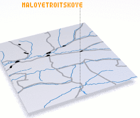 3d view of Maloye Troitskoye