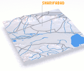 3d view of Sharīfābād