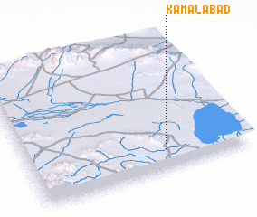 3d view of Kamālābād