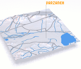 3d view of Varzaneh