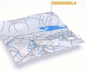 3d view of Sīānak-e Bālā