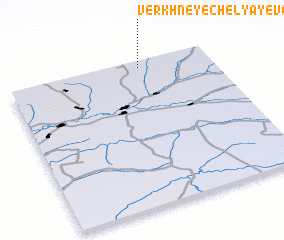 3d view of Verkhneye Chelyayevo