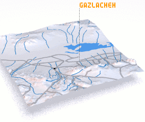 3d view of Gazlācheh