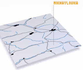 3d view of Mikhaylovka