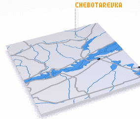3d view of Chebotarëvka