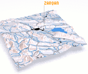 3d view of Zarqān