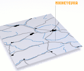 3d view of Mikheyevka