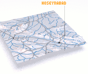 3d view of Ḩoseynābād