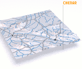 3d view of Chenār