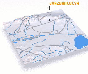 3d view of Jowzdān-e ‘Olyā