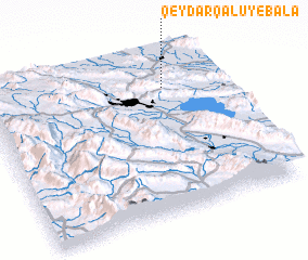 3d view of Qeydar Qalū-ye Bālā