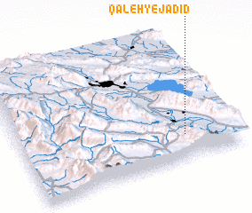 3d view of Qal‘eh-ye Jadīd