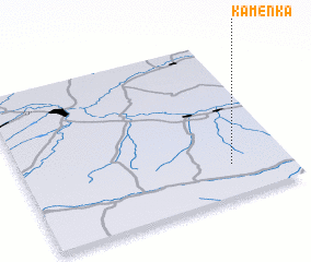 3d view of Kamenka