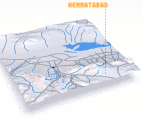 3d view of Hemmatābād