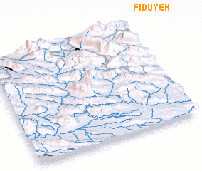 3d view of Fīdūyeh