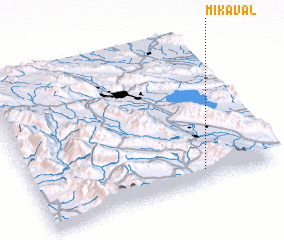 3d view of Mī Kavāl
