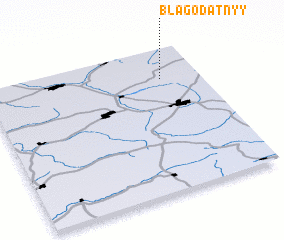 3d view of Blagodatnyy