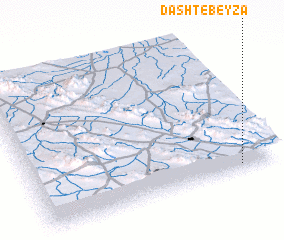 3d view of Dasht-e Beyẕā