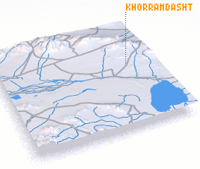 3d view of Khorram Dasht