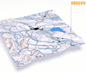 3d view of Ābādeh