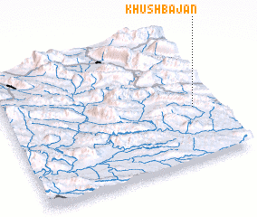 3d view of Khūshbājān