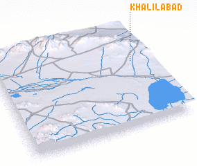 3d view of Khalīlābād