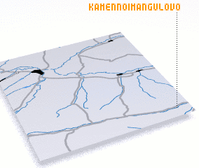 3d view of Kamenno-Imangulovo