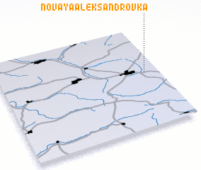 3d view of Novaya Aleksandrovka