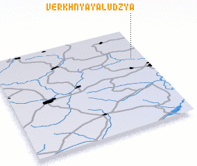 3d view of Verkhnyaya Ludzya