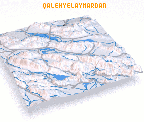 3d view of Qal‘eh-ye Lāy Mardān