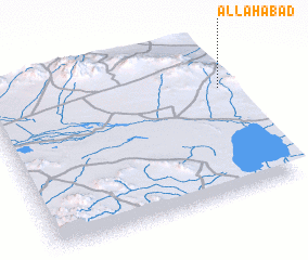 3d view of Allāhābād