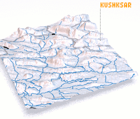 3d view of Kūshk Sār