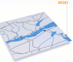 3d view of Aksay