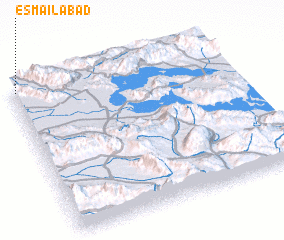 3d view of Esma‘īlābād
