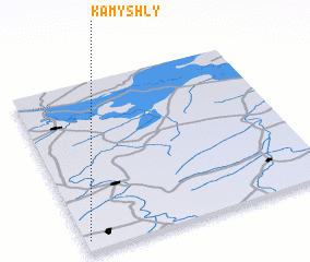 3d view of Kamyshly