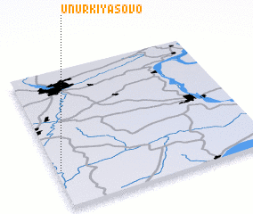 3d view of Unur-Kiyasovo