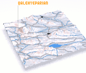 3d view of Qal‘eh-ye Parīān