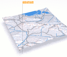 3d view of Āb Anār
