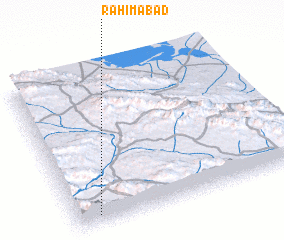 3d view of Raḩīmābād