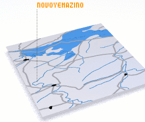 3d view of Novoye Mazino