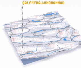 3d view of Qal‘eh-e Ḩājjī Mohammad