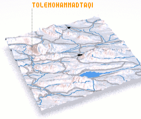 3d view of Tol-e Moḩammad Taqī