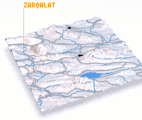 3d view of Zar Qalāt