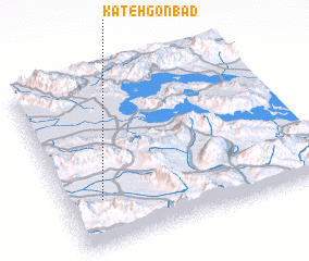 3d view of Kateh Gonbad