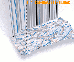 3d view of Emāmzādeh ‘Alī-ye Shelīmak