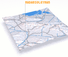 3d view of Mādar Soleymān